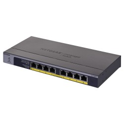 Switch Netgear Gs108Pp-100Eus 8P Poe 123W (Poe+: 8P) Unmanaged Gigabit