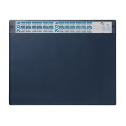 Podkład Na Biurko Z Przezroczystą Okładką I Kalendarzem 650X520Mm Granat, Durable (2024-2027R) 720507
