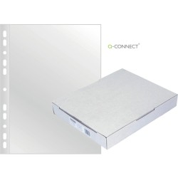 Koszulki Q-Connect A4/120Μm Krystaliczne (100)