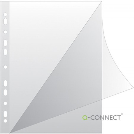 Koszulki Q-Connect A4/100Μm Typ L Krystaliczne (100)