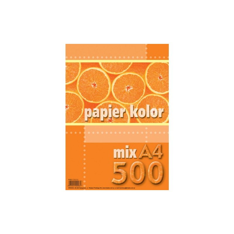 Papier Xero A4 Mix Kolorów (500 Arkuszy) Kreska  231