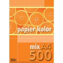 Papier Xero A4 Mix Kolorów (500 Arkuszy) Kreska  231