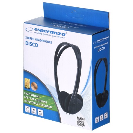Słuchawki Esperanza Disco Eh119 (Kolor Czarny)