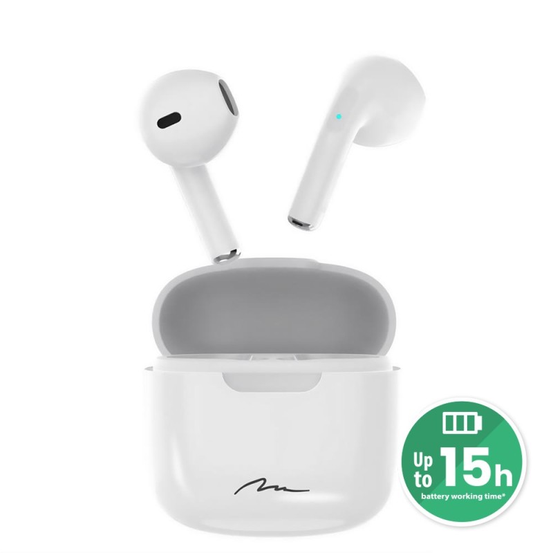 Słuchawki Media Tech Mt3589W (Douszne  Bluetooth  Z Wbudowanym Mikrofonem  Kolor Czarny