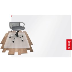 Mata Pod Krzesło Memobe 100X70Cm Mleczna