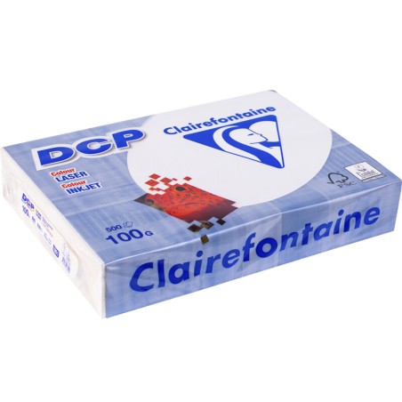 Papier Xero Satynowy A4/100G Dcp Ivory Kość Słoniowa 1861 500Ark Clairefontaine