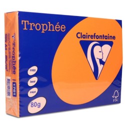 Papier Xero A4 80G Trophee Pomarańczowy Xca41761 Clairefontaine 1761Pc