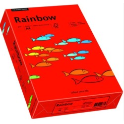 Papier Xero Kolorowy A4 160G 250 Ark. Rainbow R28 Ciemnoczerwony 88042483