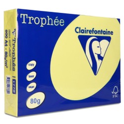 Papier Xero A4 80G Trophee Żółty Xca41778 Clairefontaine 1778Pc