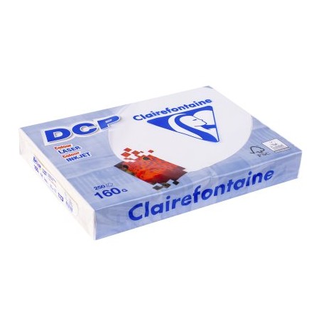Papier Xero Satynowy A4/160G Dcp Ivory Kość Słoniowa 6826 500Ark Clairefontaine