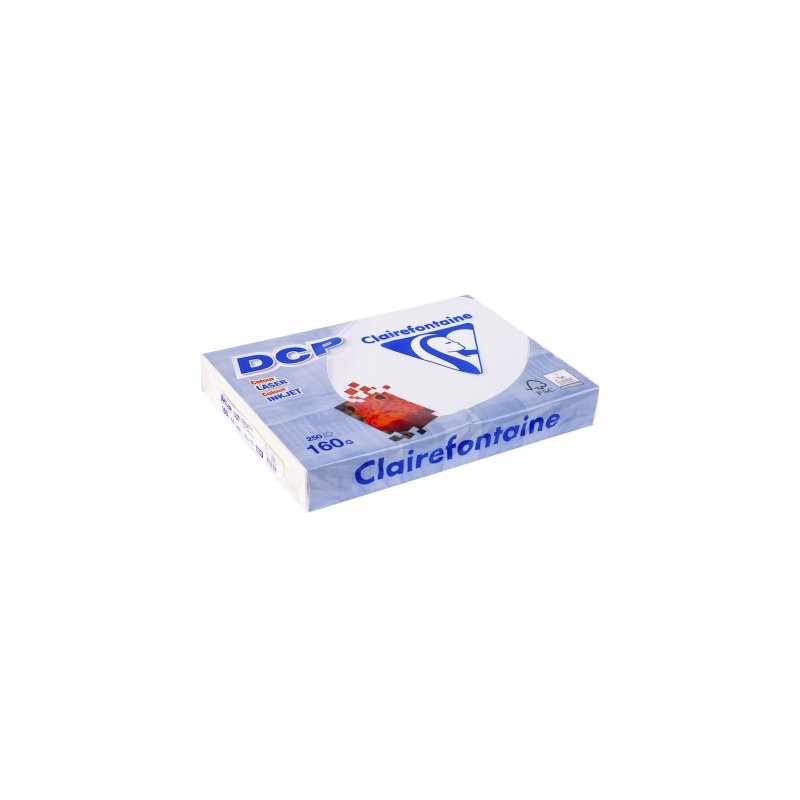 Papier Xero Satynowy A4/160G Dcp Ivory Kość Słoniowa 6826 500Ark Clairefontaine