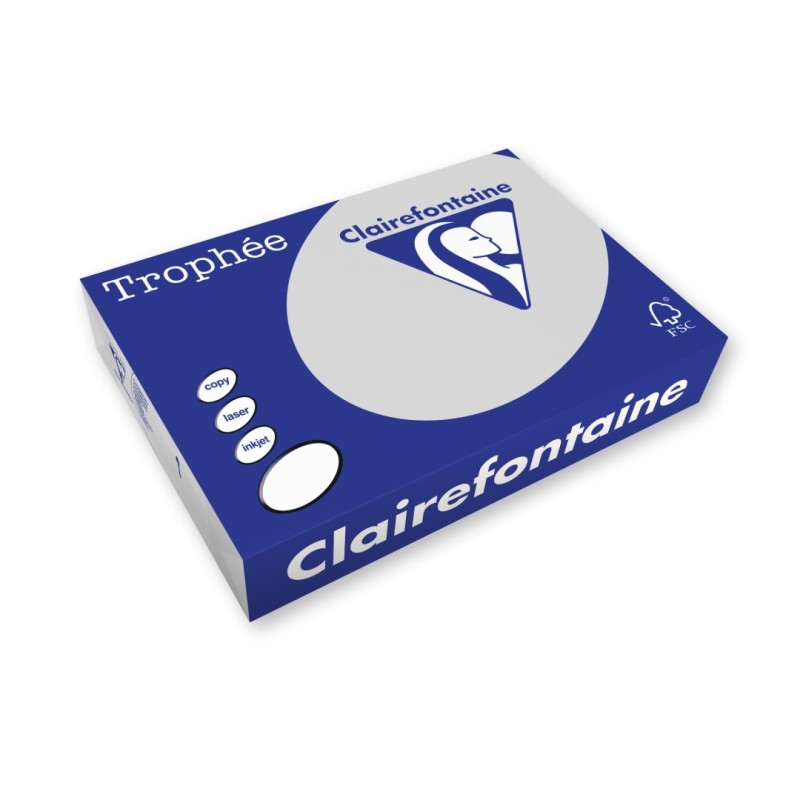 Papier Xero A4 80G Trophee Szary Xca41788 Clairefontaine