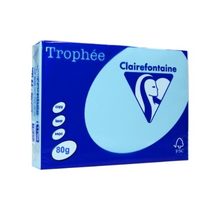 Papier Xero A4 80G Trophee Błękit Xca41774 Clairefontaine
