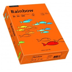 Papier Xero Kolorowy A4 80G 500 Ark. Rainbow R26 Ciemnopomarańczowy 88042453