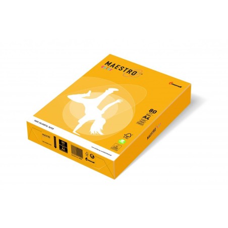 Papier Xero Maestro Color A4 80G Sy40 Żółty Słoneczny