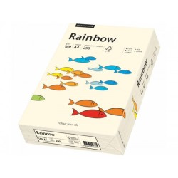 Papier Xero Kolorowy A4 160G 250 Ark. Rainbow R03 Kremowy 88042257