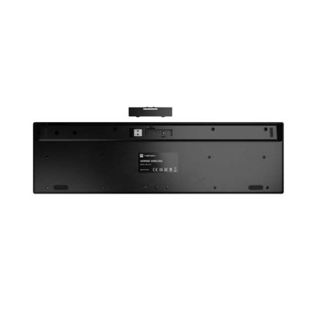 Natec Klawiatura Bezprzewodowa Herring 2.4Ghz Slim