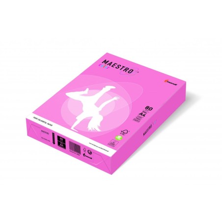 Papier Xero Maestro Color A4 80G Opi74 Flamingo