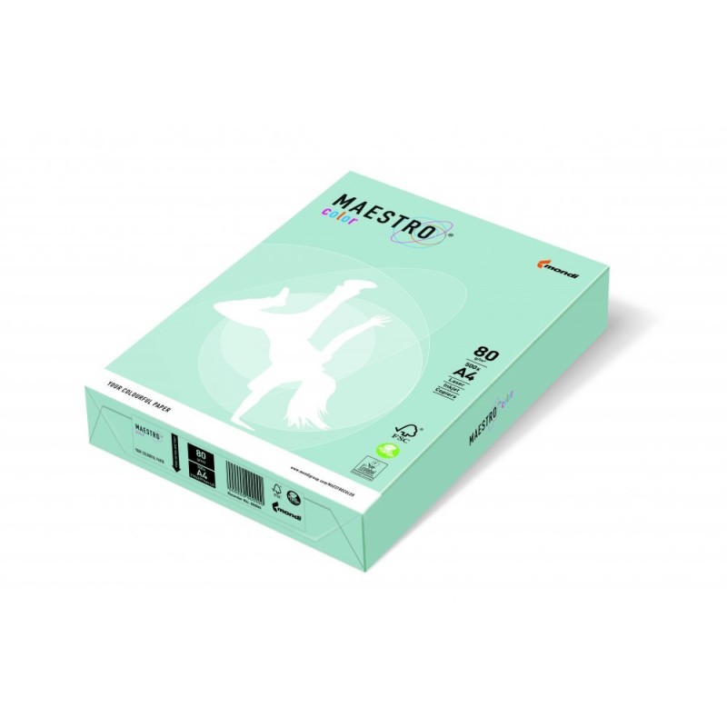 Papier Xero Maestro Color A4 80G Bl29 Jasny Niebieski