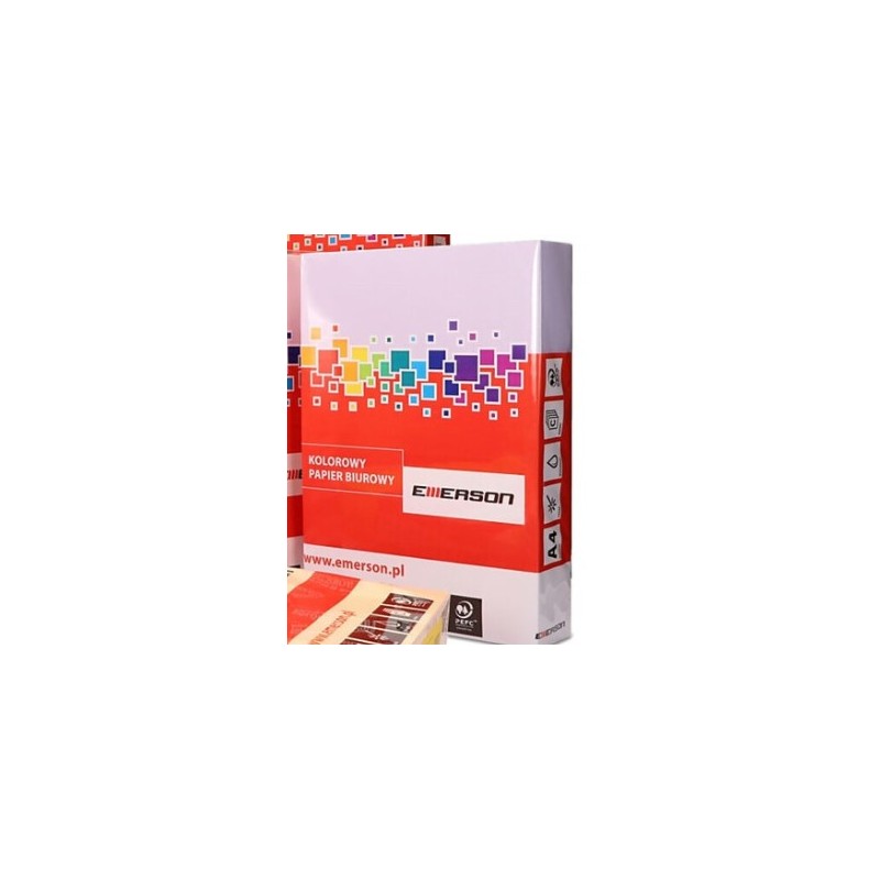 Papier Xero A4 80G Liliowy Xem408028 Emerson Jasnofioletowy