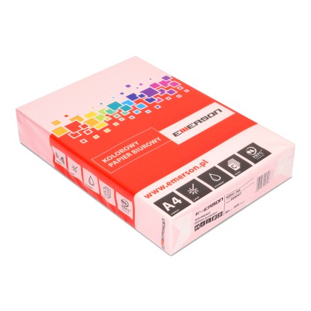 Papier Xero A4 80G Różowy Xem408007 Emerson
