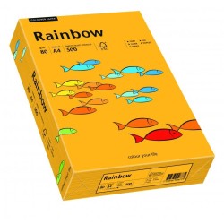 Papier Xero Kolorowy  A4 80G 500 Ark. Rainbow R22 Jasnopomarańczowy 88042409