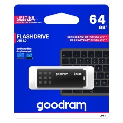 Pendrive Goodram Ume3 Ume3-0640K0R11 (64Gb  Usb 3.0  Kolor Czarny)