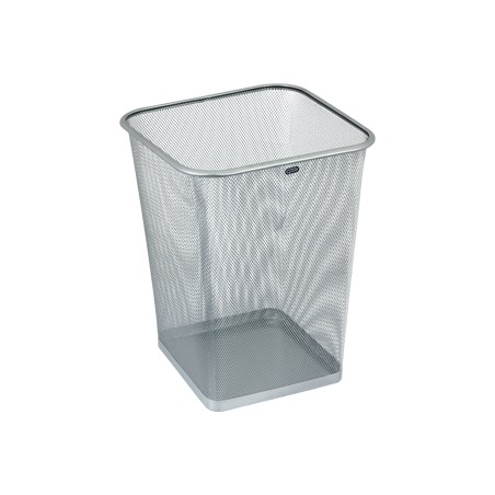 Kosz Na Papier Kwadratowy 18L Gr-017, Srebrny Siatka Grand 120-1460 Sale
