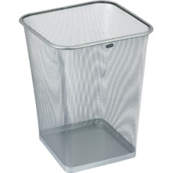 Kosz Na Papier Kwadratowy 18L Gr-017, Srebrny Siatka Grand 120-1460 Sale