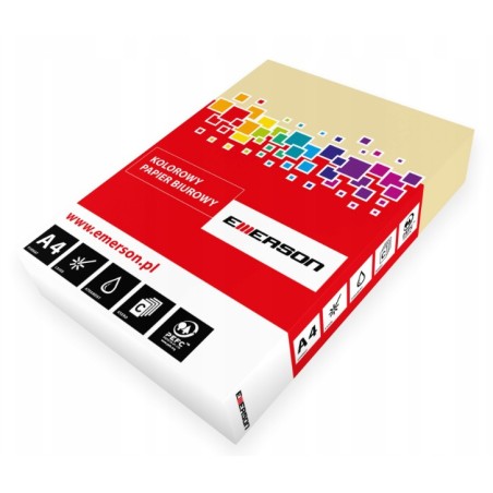 Papier Xero A4 120G Kremowy Emerson Trophee 250Ark Xca41203 1203Pc