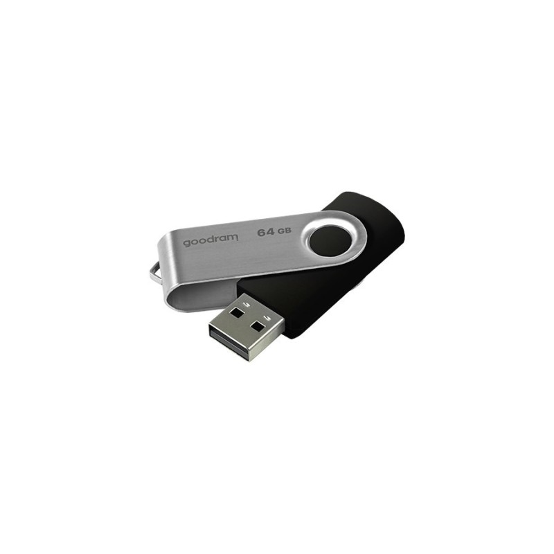 Pendrive Goodram Twister Uts2-0640K0R11 (64Gb  Usb 2.0  Kolor Czarny)