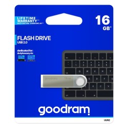 Pendrive Goodram Uun2 Uun2-0160S0R11 (16Gb  Usb 2.0  Kolor Srebrny)