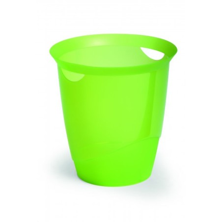 Kosz Na Śmieci 16L Jasnozielony Przezroczysty Durable 1701710017