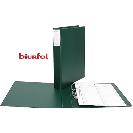 Segregator Do Akt Osobowych Biurfol A4/4.5Cm 2R Ciemnozielony