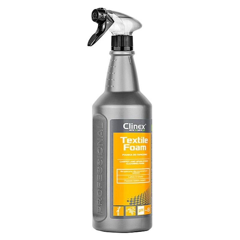 Pianka Clinex Textile Foam 1L (Do Czyszczenia Tapicerki)