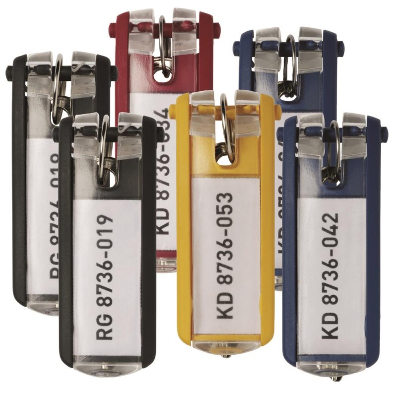 Zawieszka Do Kluczy 195700 (6) Mix Key Clip