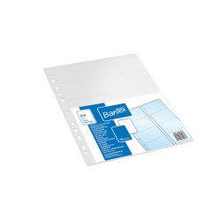 Koszulki Na 20 Wizytówek A4 Pp 100Mic(10Szt) Bantex 100080937