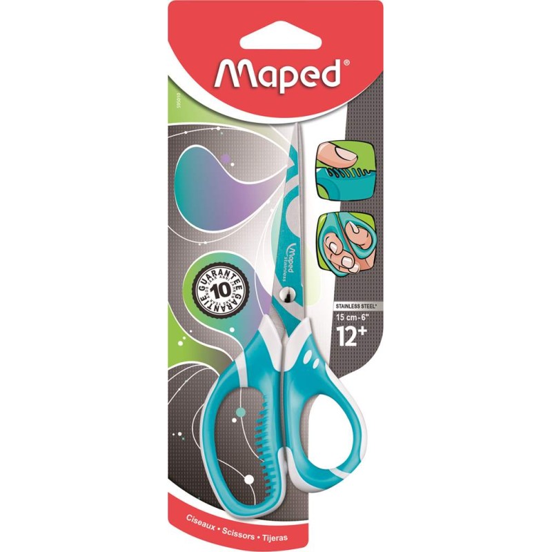 Nożyczki Zenoa Fit 15Cm Blister 595010 Maped