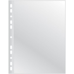 Koszulki Q-Connect A4+/100Μm Groszkowe (50)