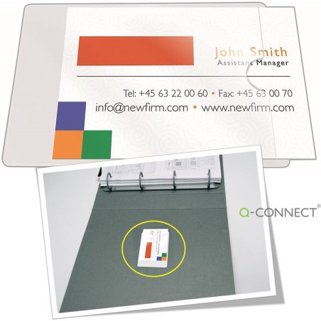 Kieszenie Samoprzylepne Q-Connect 60X95Mm (10)