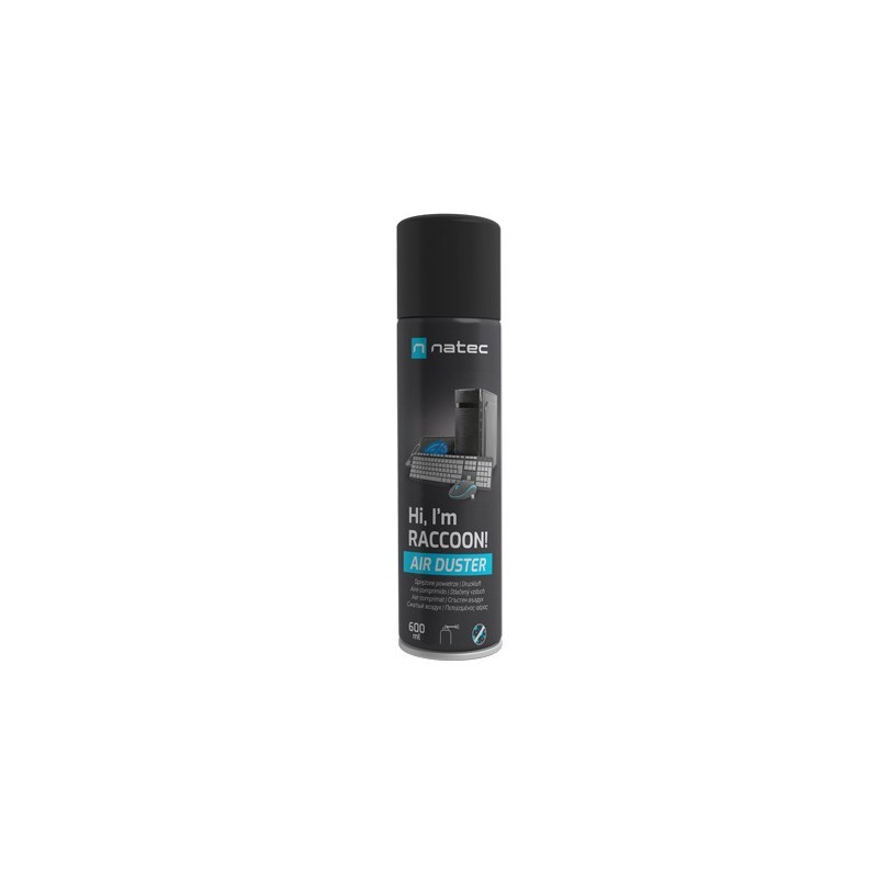 Natec Sprężone Powietrze Raccoon Air 600Ml Nsc-1763