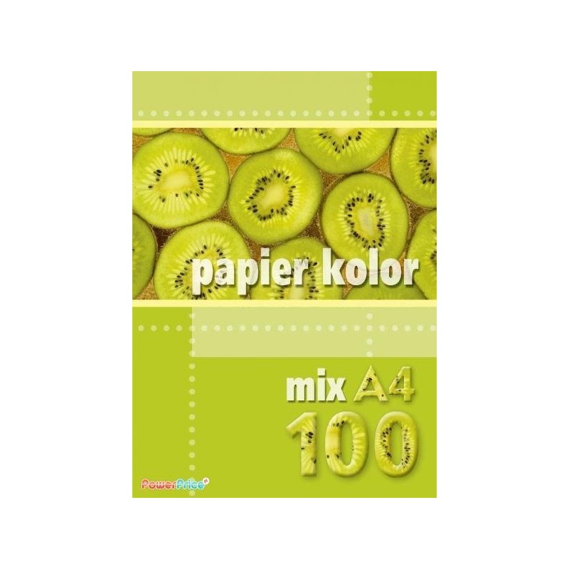 Papier Xero A4 Mix Kolorów (100 Arkuszy) Kreska  229
