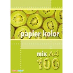 Papier Xero A4 Mix Kolorów (100 Arkuszy) Kreska  229