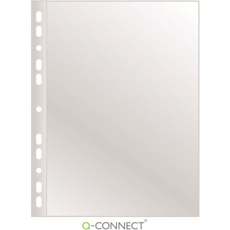Koszulki Q-Connect A4/60Μm Poszerzane Krystaliczne (50)