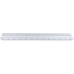 Linijka/Ruler Gr-112-40, Aluminiowa, 40 Cm Grand 130-1505