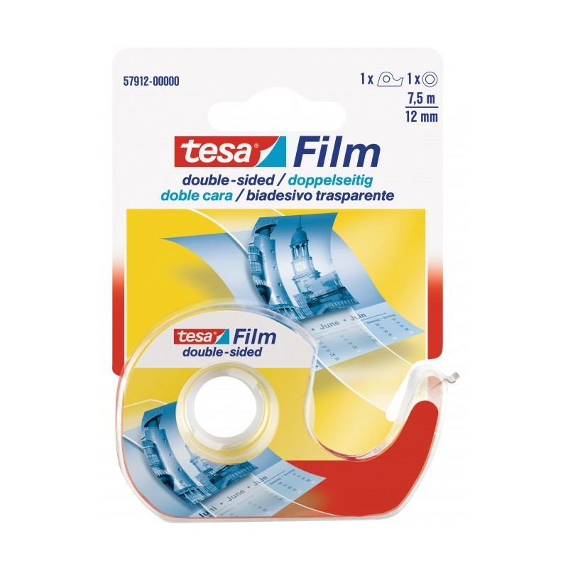 Taśma Biurowa Tesafilm Dwustronna 7.5M X12Mm 57912-00000-01