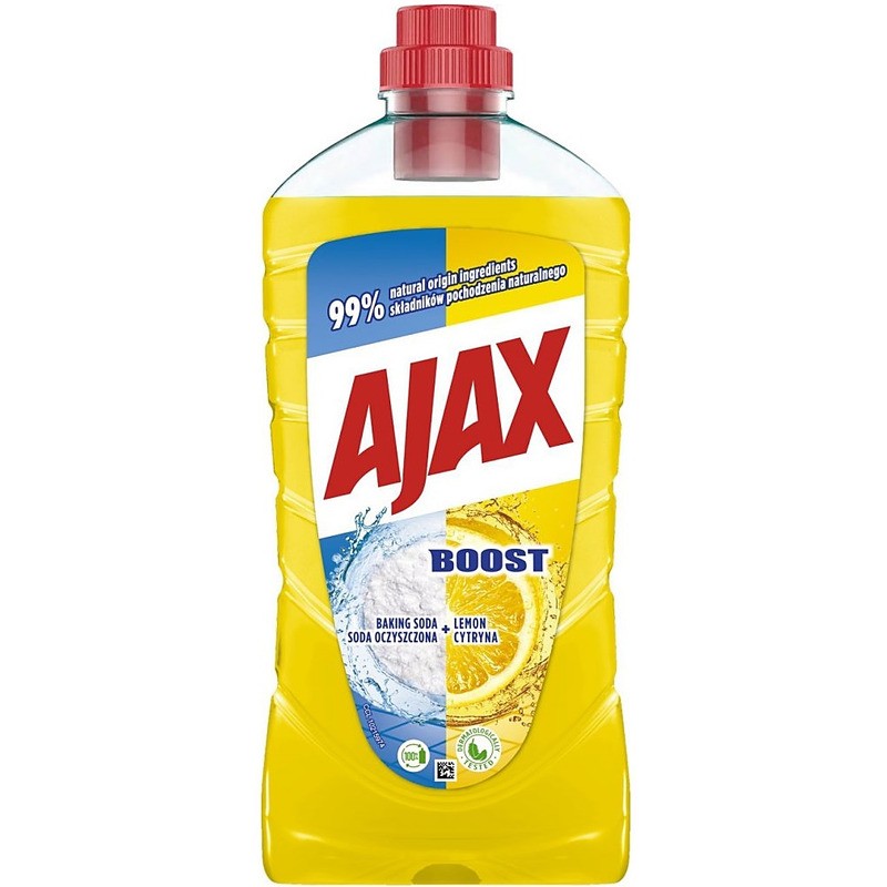 Płyn Uniwersalny Ajax Boost 1L Baking Soda + Lemon