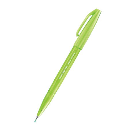 Pisak Pędzelkowy Do Kaligrafii Seledynowy Ses15-Kx Pentel .
