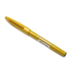 Pisak Pędzelkowy Do Kaligrafii Żółty Ses15-G Pentel .