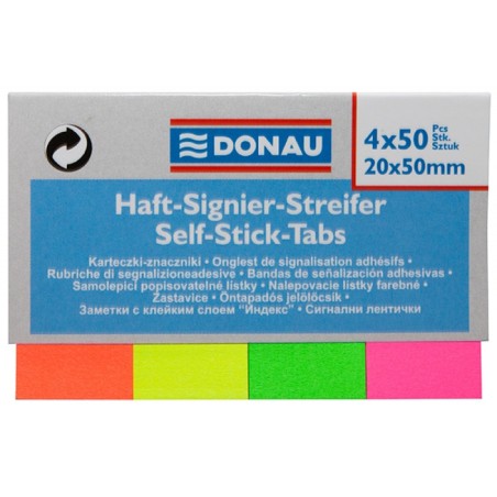 Zakładka Indeks.4-Fluo 20*50 7576001Pl-99 Donau
